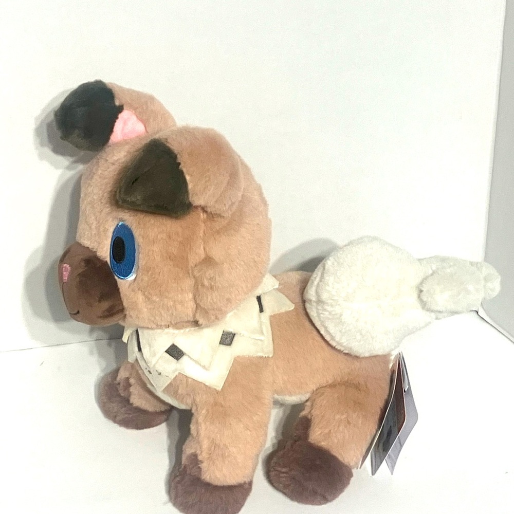 POKEMON 2023 ROCKRUFF TAKARA TOMY KUTA KUTA SERIES PLUSH